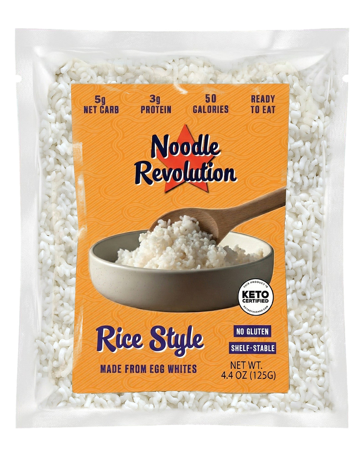 Noodle Revolution Rice Style (6 Pack) refined front packaging